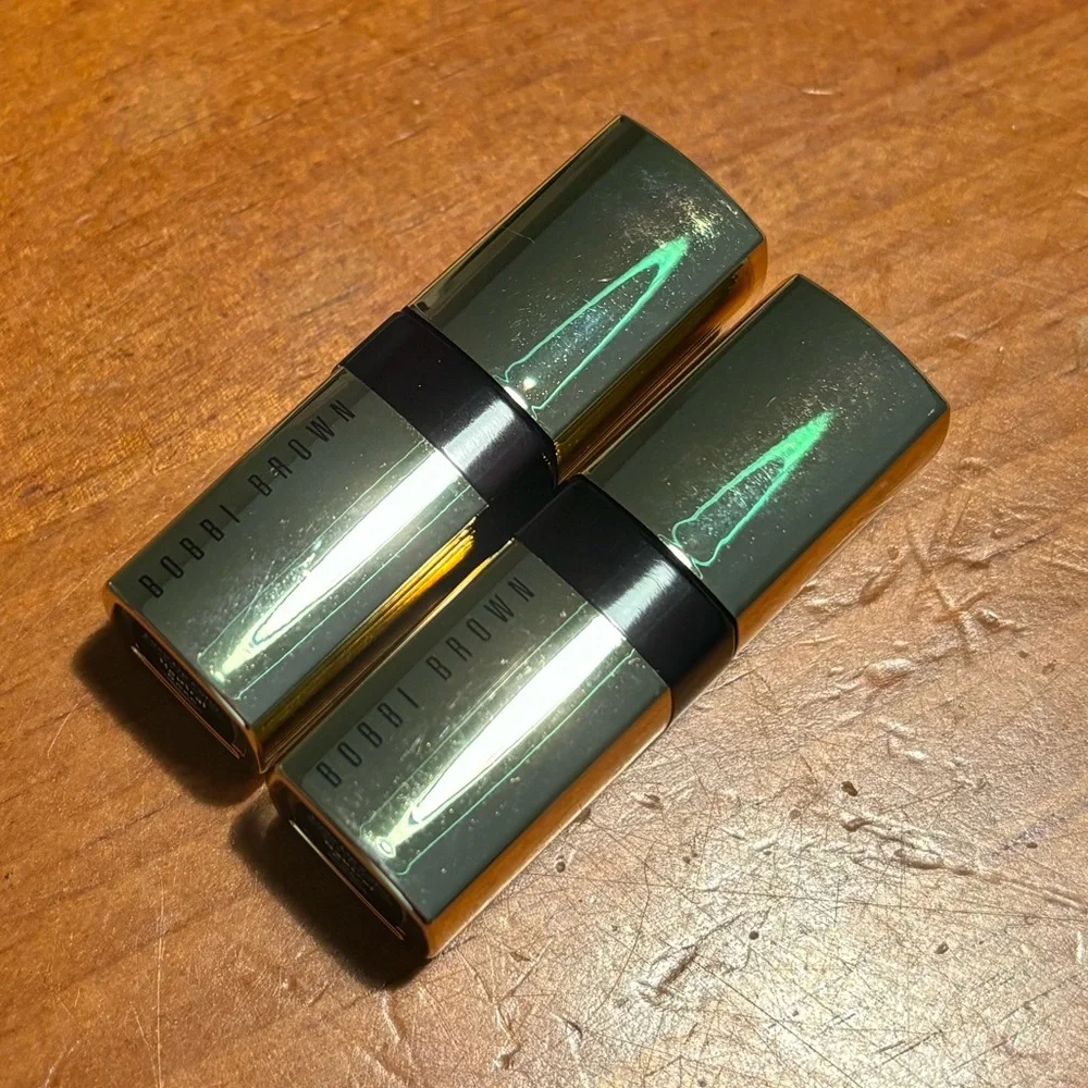 2 Bobbi Brown Luxe Lip Color Neutral Rose Lipsticks